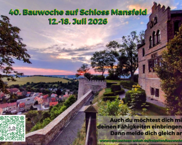 Bauwoche auf Schloss Mansfeld | 12.-18. Juli 2026